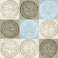 Blue Squared I Fine Art Print