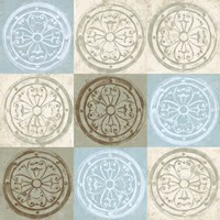 Blue Squared II Fine Art Print