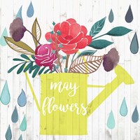 April Showers & May Flowers II Fine Art Print