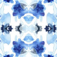 Blue Kaleidoscope I Fine Art Print