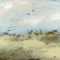 Green Fields II Framed Print