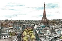 European Afternoon I Framed Print