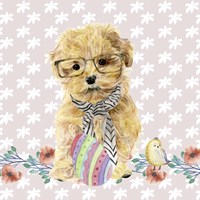 Easter Pups I Framed Print