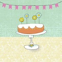 Retro Birthday I Fine Art Print