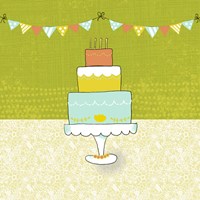 Retro Birthday II Fine Art Print