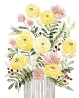 Blush Bouquet I Framed Print