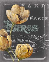 Chalkboard Paris II Fine Art Print