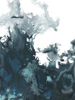 Indigo Tempest II Framed Print