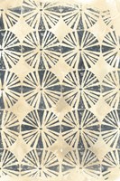 Ancient Textile I Framed Print