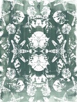 Sea Green Kaleidoscope II Framed Print