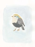 Dapper Bird II Framed Print