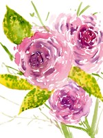 Bouquet Rose I Fine Art Print