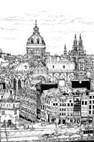 Tour of Europe V Framed Print