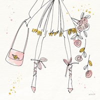 Fashion Feet IV Framed Print