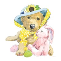 Easter Pups VI Fine Art Print
