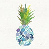 Tropical Fun Pineapple II Framed Print