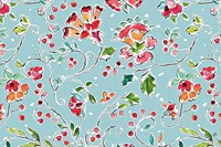 Holiday Wings VIII Blue Framed Print