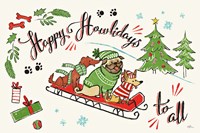 Winter Wooferland I Fine Art Print