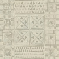 Geometric Tone on Tone II Dark Fine Art Print