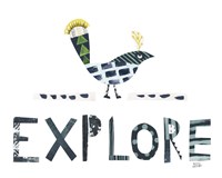 Bird Words II Fine Art Print