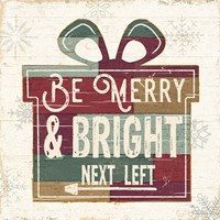 Christmas Signs I Fine Art Print