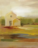 Hillside Barn I v2 Framed Print