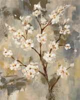 Neutral Branches II Crop Fine Art Print