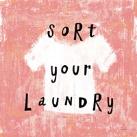 Laundry Rules III Fine Art Print