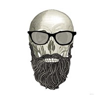 Hipster Skull I Fine Art Print