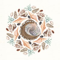 Ocean Mandala IV Fine Art Print