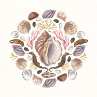 Ocean Mandala III Fine Art Print