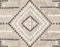 Daisy Dots Tile VI Neutral Fine Art Print