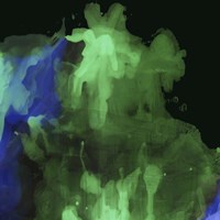 Neon Spill II Fine Art Print