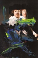 Blue Vanguard II Fine Art Print