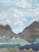 Cloudy Mountains II Fine Art Print