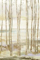 White on White Trees Fine Art Print