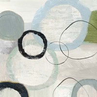 Blue Circles I Fine Art Print