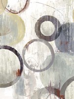 Brown Circles I Fine Art Print