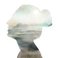 Mural Contour II Fine Art Print