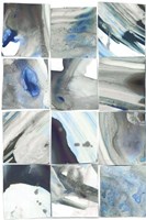 Teal Slate I Fine Art Print