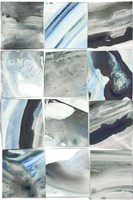 Teal Slate II Fine Art Print