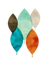 Mod Leaves I Fine Art Print