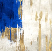 Indigo Abstract III Fine Art Print