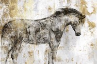 Equestrian Gold I Fine Art Print