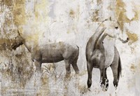 Equestrian Gold II Fine Art Print
