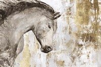 Equestrian Gold V Fine Art Print