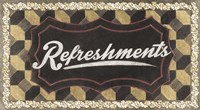 Refreshments Framed Print
