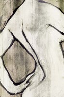 Nude Sepia I Framed Print