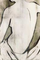 Nude Sepia II Framed Print