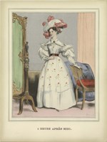 Vintage Woman Fine Art Print